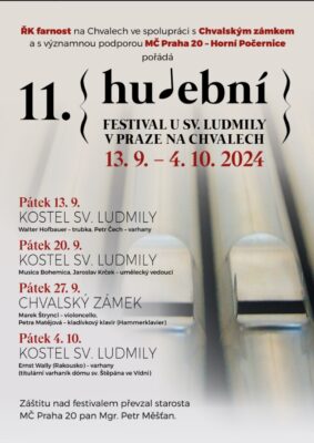 HUDEBNÍ FESTIVAL U SV. LUDMILY V PRAZE NA CHVALECH