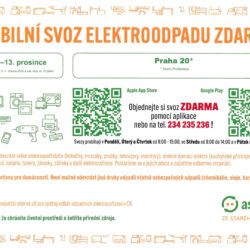 MOBILNÍ SVOZ ELEKTROODPADU ZDARMA