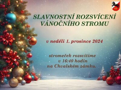 ROZSVÍCENÍ VÁNOČNÍHO STROMEČKU